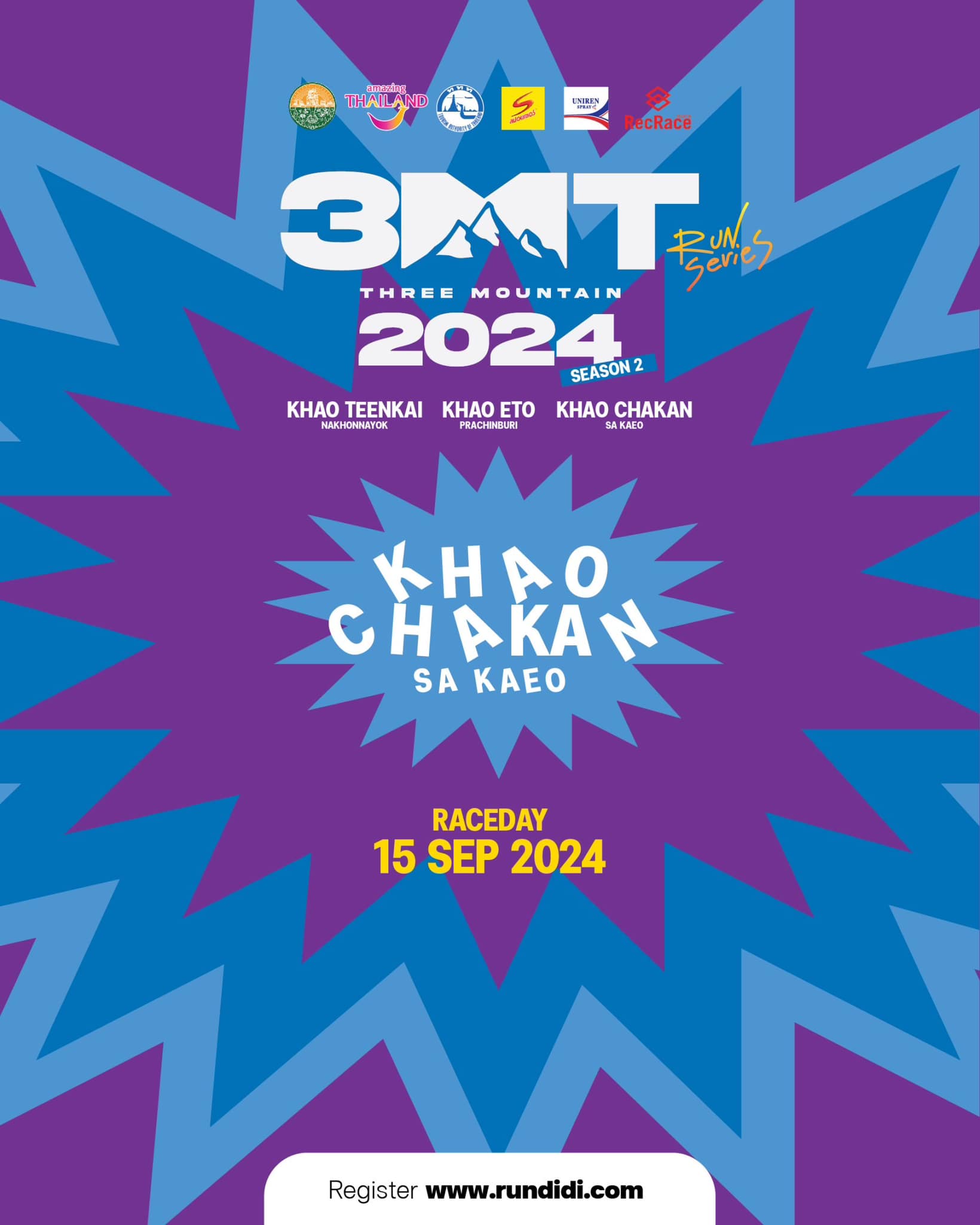 3 Mountain 2024 Season 2 @KHAO CHAKAN